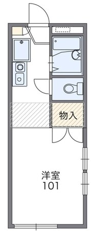 レオパレス榎の物件間取画像